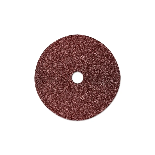 Fibre Disc 782C, Precision Shaped Ceramic, 5 in dia x 7/8 in Center Hole, 36+ Grit, Die 500P