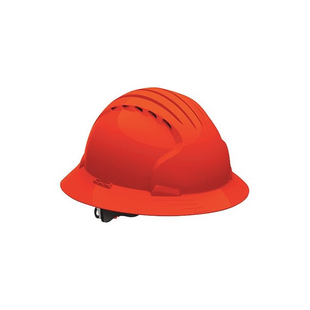 Pip Hard Hat, JSP, HDPE, 6 Point Ratchet, Type 1, Class C, Orange 280-EV6161V-OR