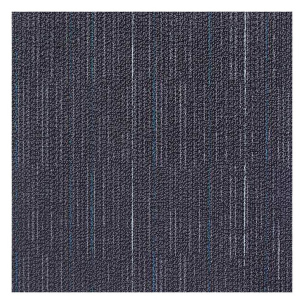 Manufacturer Varies Carpet Tile,19-11/16in. L,Charcoal,PK20 31HL78