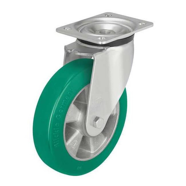 Manufacturer Varies Swivel Plate Caster,Polyurethane,4 in,660 lb LK-ALST 100K-1