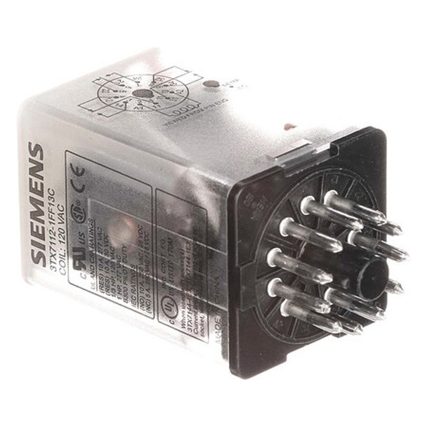 Siemens Plug-In Relay, 24V AC, 10 A, 8 Pins 3TX7112-1DC03C