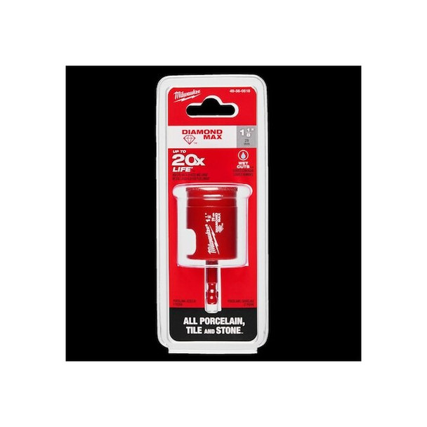 Milwaukee Tool Diamond Max Hole Saw Bit 1-1/8 In 49-56-0518