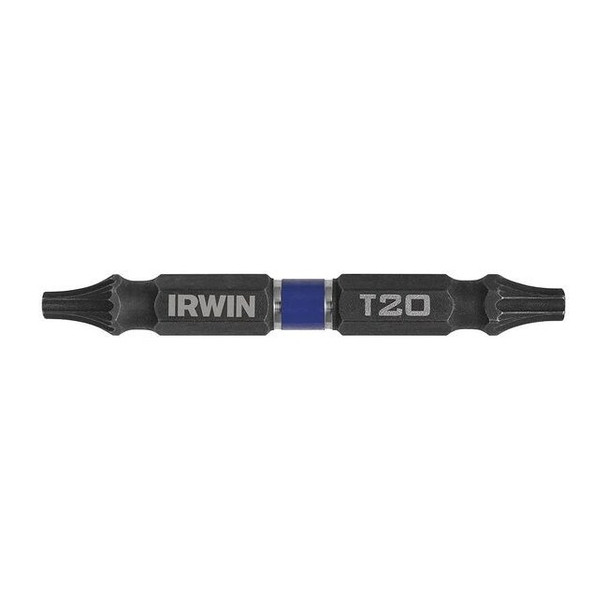 Irwin DblEndedDriverBit,0.25" Hex,L:2.5",PK2 IWAF32DET15T202