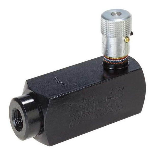 Parker Hydraulic Flow Control Valve,6 gpm,Steel PCM600S