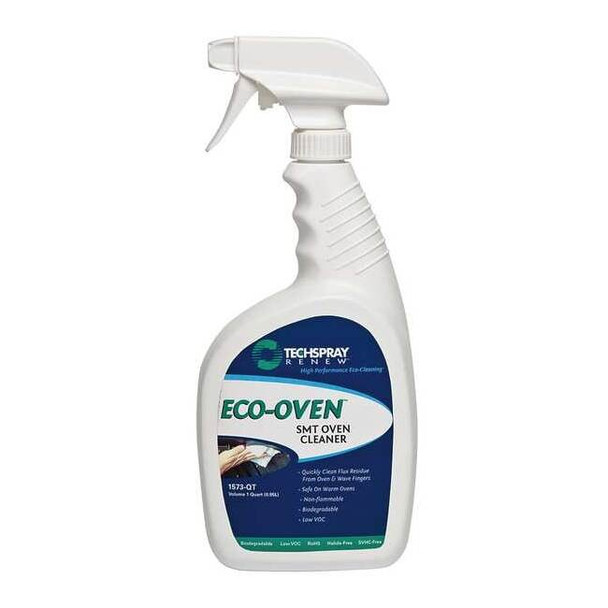 Techspray SMT Reflow Oven Cleaner,Spray Bottle,1qt 1573-QT