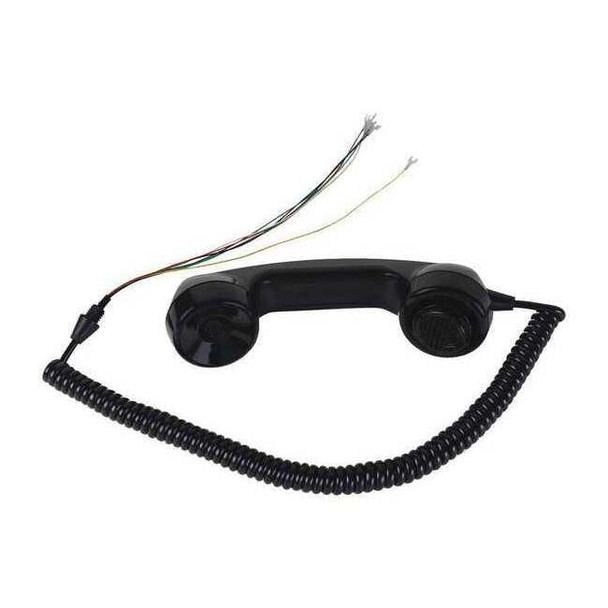 Hubbell Gai-Tronics Handset Kit,Black,Plastic 10113-122