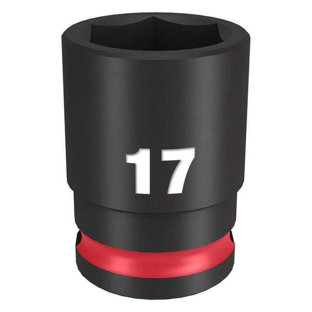17mm SHOCKWAVE Impact Duty 3/8 in. Drive Standard 6 Point Impact Socket