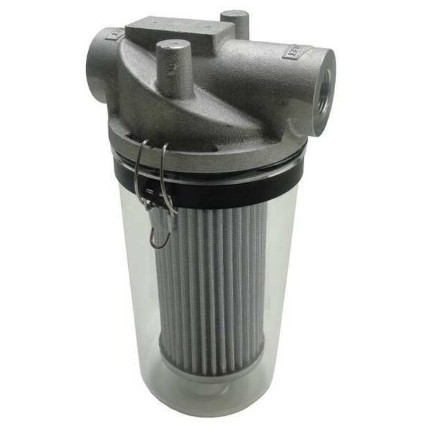 Solberg T-Style Inlet Vacuum Filter,1 In ST-897-100C