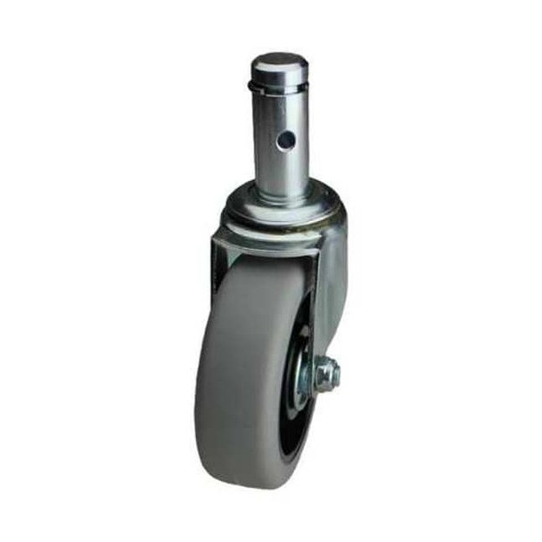 Manufacturer Varies Swivel Stem Caster,TPR,4 in.,300 lb. 32J811