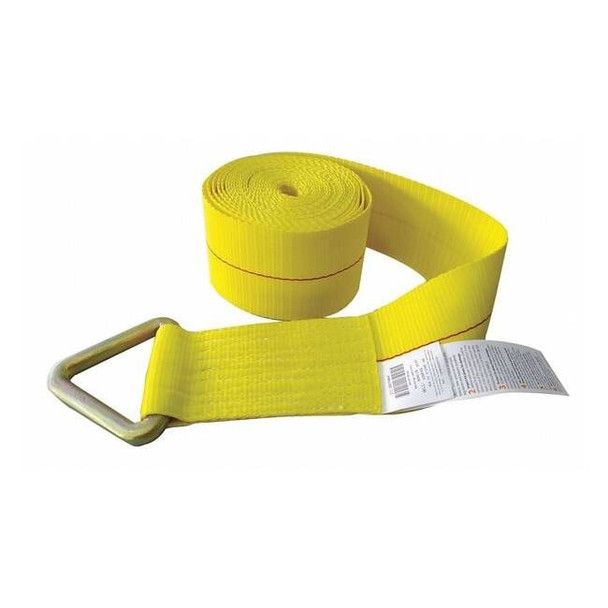 Manufacturer Varies W" Strap,D-Ring,Yellow 55ET69