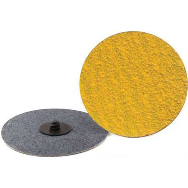 Arc Abrasives Quick Change Disc,4in,36 Grit,TR,PK25 71-31674K