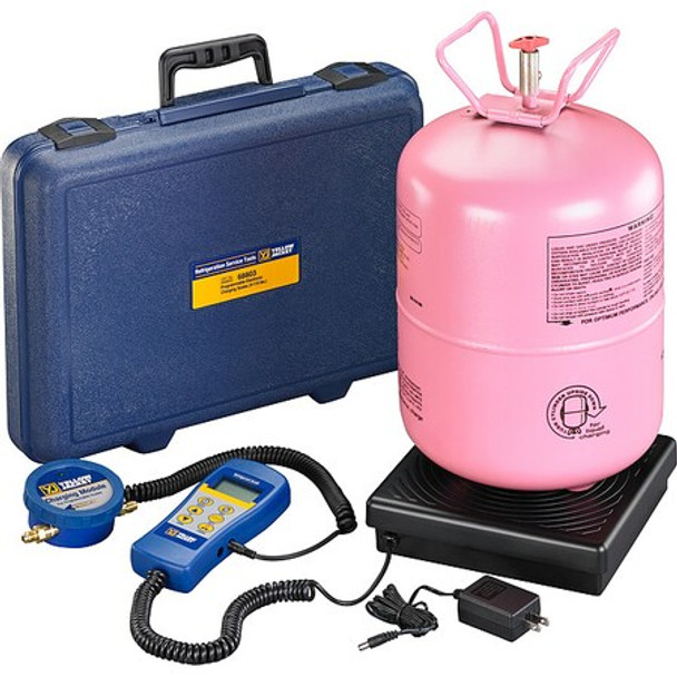 Yellow Jacket Charging Scale, 110 lb Max, LCD 68803