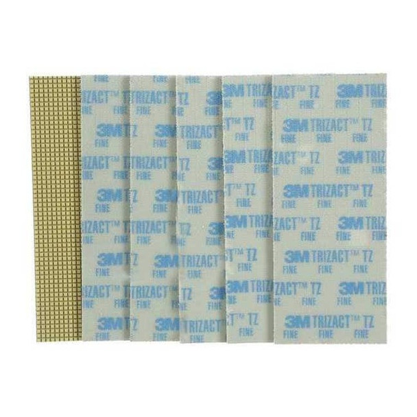 3m Polishing Pad,Blue,Shape Rectangular,PK6 86027