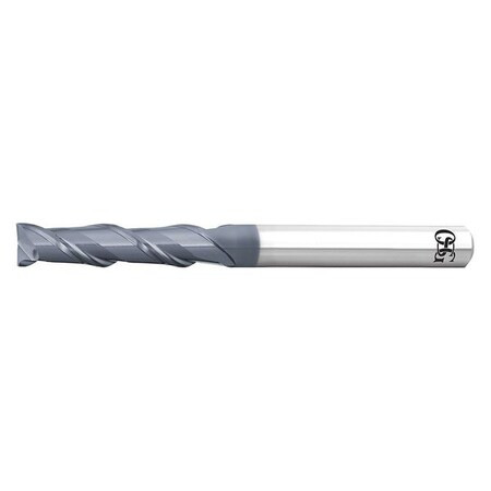 Osg Carbide End Mill,6.00mm dia,24.00mm Cut 3182660