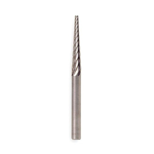 Widia Carbide Bur,Pointed Cone,1/8",Single Ct M40487