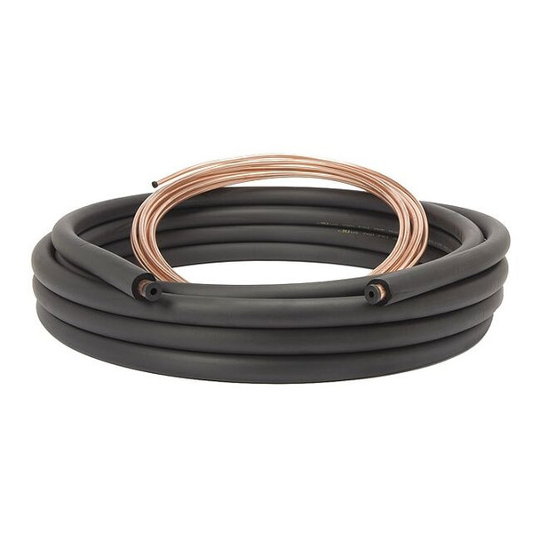 Streamline Refrigerant Line Set,Copper Roll,L 50 Ft 61220500