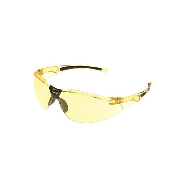 Honeywell Uvex® A800 Series Eyewear, Amber Frame & Lens, 1/Each