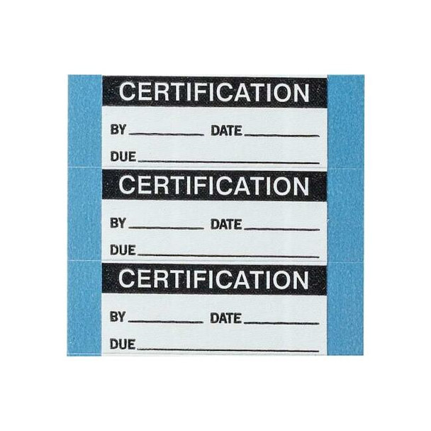 Brady Quality Control Labels 0.625" H x, PK 25, WO-42-PK WO-42-PK