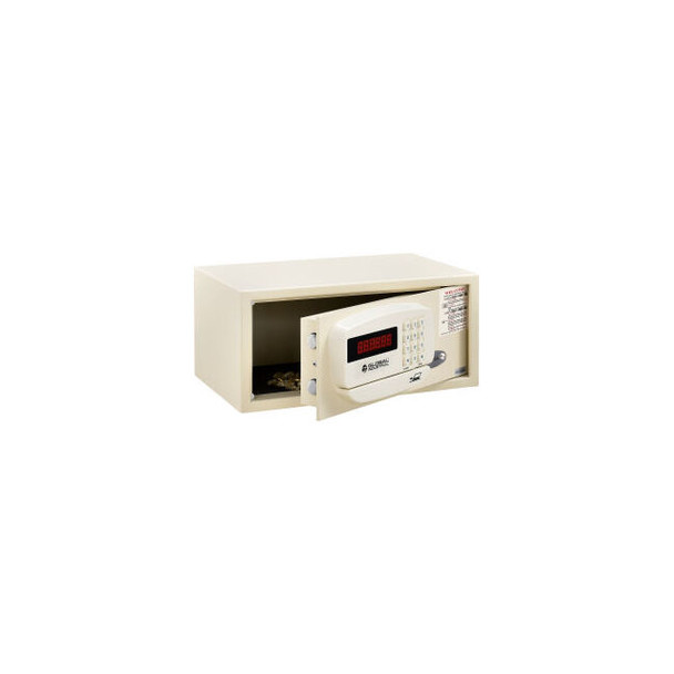 Global Industrial Personal Hotel Safe Electronic Lock w/Card Slot 18Wx15Dx9H Key