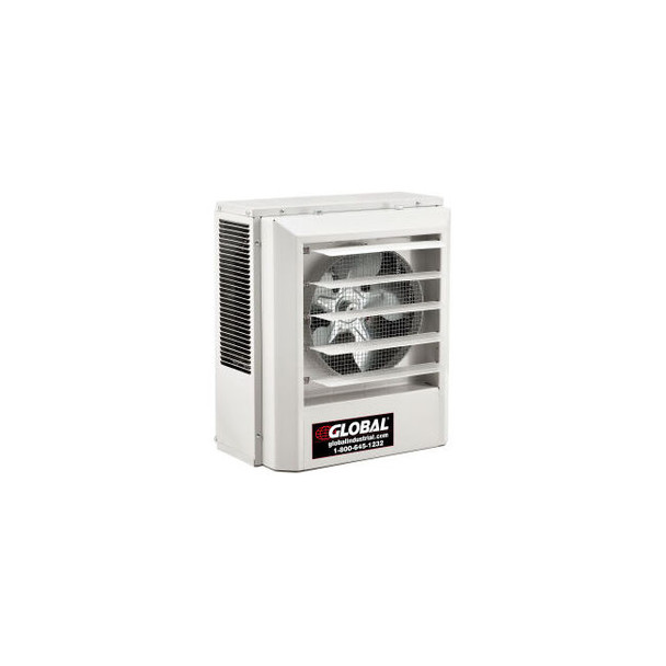 Global Industrial Unit Heater Horizontal or Vertical Downflow 5KW 480V 3 Phase