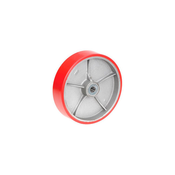 Global Industrial 12"" x 3"" Polyurethane Wheel - Axle Size 1""