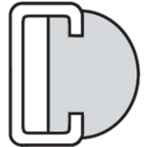 Fenner Drives Belt Guide,10 ft.,UHMW,Channel Type C3 GR1001L120.00