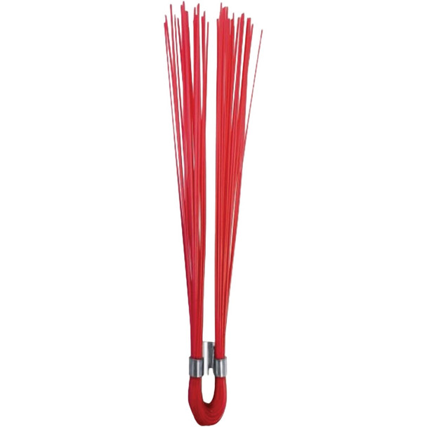 Site Pro Salamander 6 In. Dual-Crimp Stake Wisker Marker, Red 19-SDW6-R