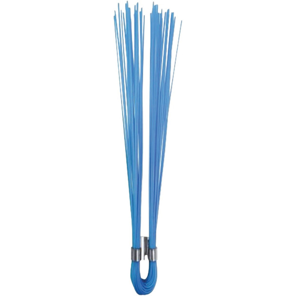 Site Pro Salamander 6 In. Dual-Crimp Stake Wisker Marker, Blue 19-SDW6-B
