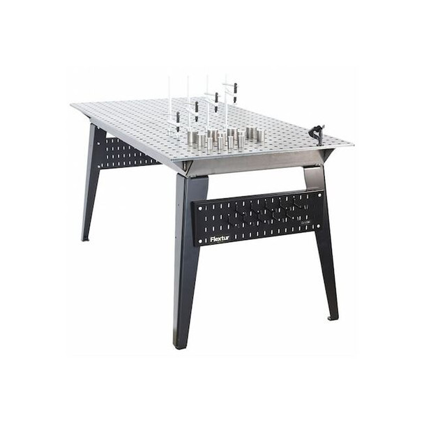 Flextur Welding Table,36" D,35" H,72" W,Metal 71500004