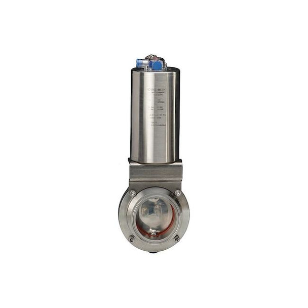 Vne Pneumatic Butterfly Valve,Pipe Size 2" 51C2.0AE/VBAC-XX