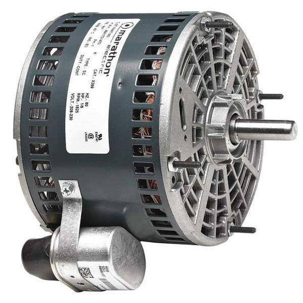 U.S. Motors Condenser Fan Motor, 1/6 hp 1645