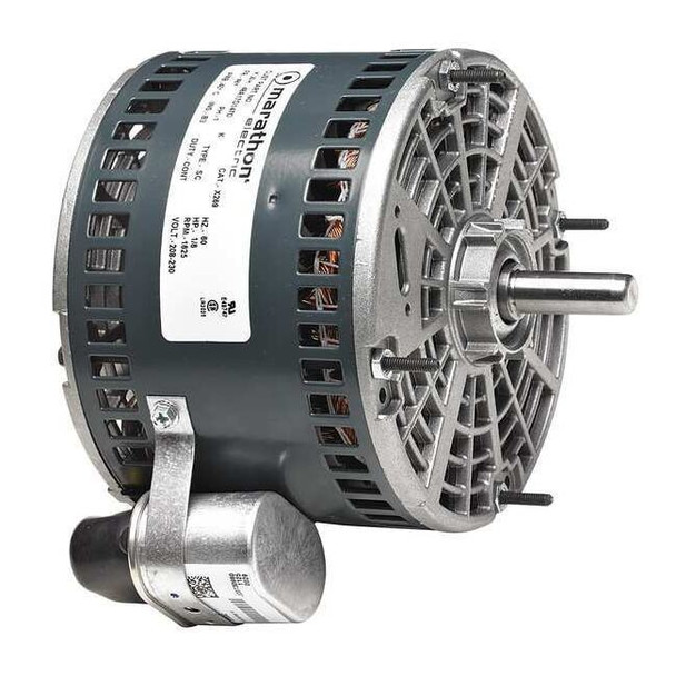 U.S. Motors Condenser Fan Motor, 1/6 hp 1645