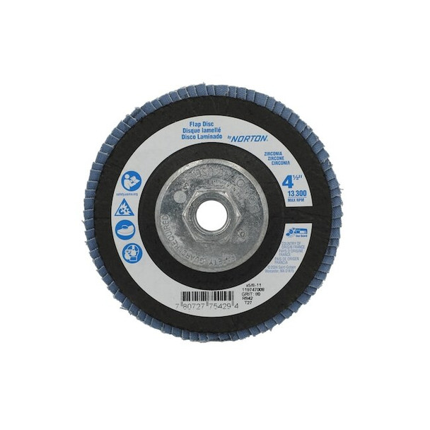 Manufacturer Varies Fiber Disc,4 1/2 in Dia,5/8in Arbor 78072775429