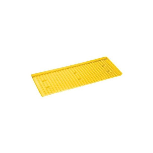 Eagle SafetyCabinetTray,Yellow,Polyethylene 29053