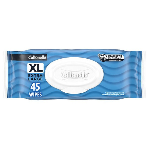 Kimberly-Clark Professional Body Wipes,45 Wipes,Fresh,PK8 50830