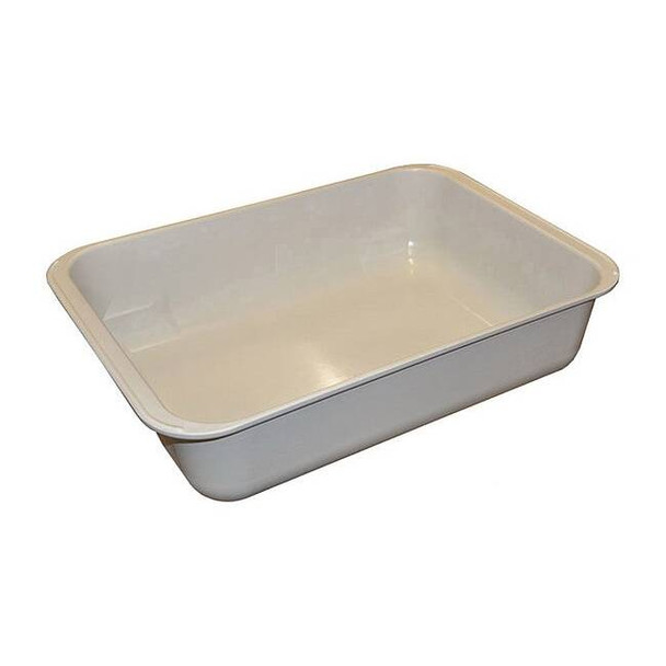 Toteline Nesting Pan, 21.25 in L, 15 in W, White 3300085269