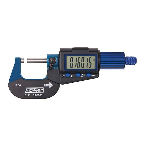 Fowler XTRA-MIC PLUS 0-1"/0-25mm Electronic Micrometer 548800010