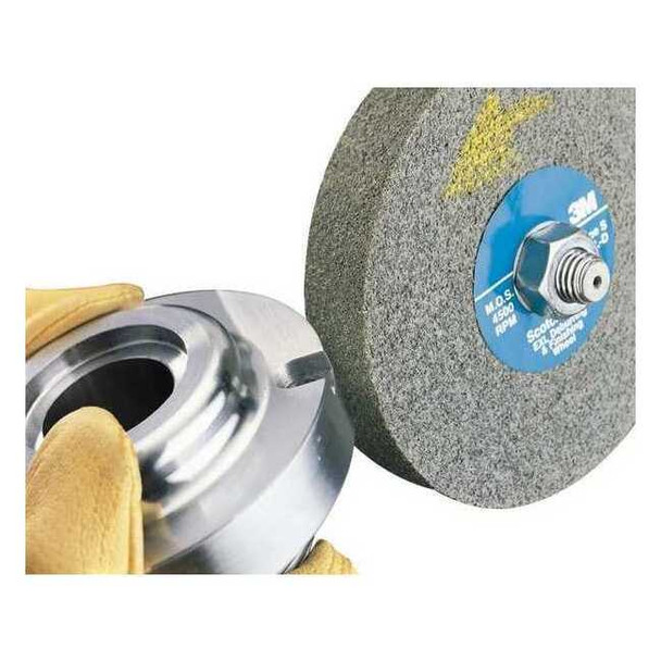 Scotch-Brite Convolute Whl, Debur/Finish, 6x1x1, FN, PK3 7000046045