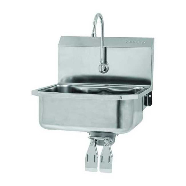 Sani-Lav Hand Sink,With Faucet,19 In. L,18 In. W 505L