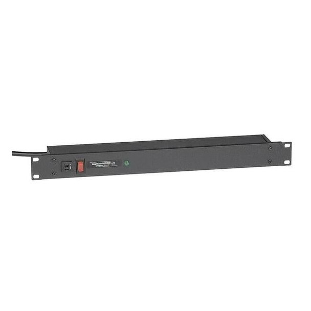 Manufacturer Varies Outlet Tap, Surge, 5-15R, 6 ft., Black R5BZ