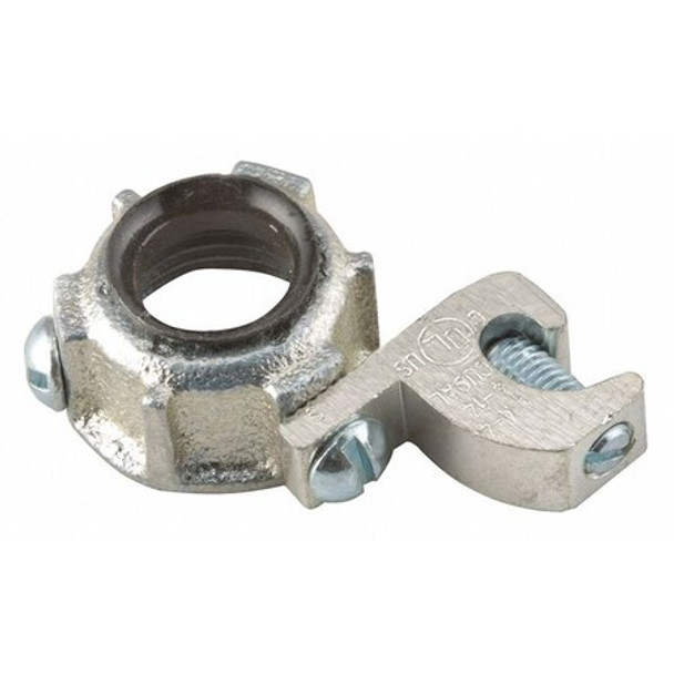 Raco Conduit Fitting Bushing, 1 in, Threaded, Iron, Plain 1214