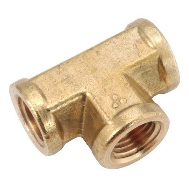 Manufacturer Varies Extruded Branch Tee, Brass, 1/8 in,FNPT 706201-02