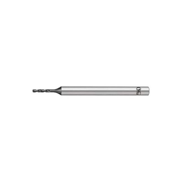 Osg Micro Drill, 0.0484, Carbide, 8.00mm Flute 3300123