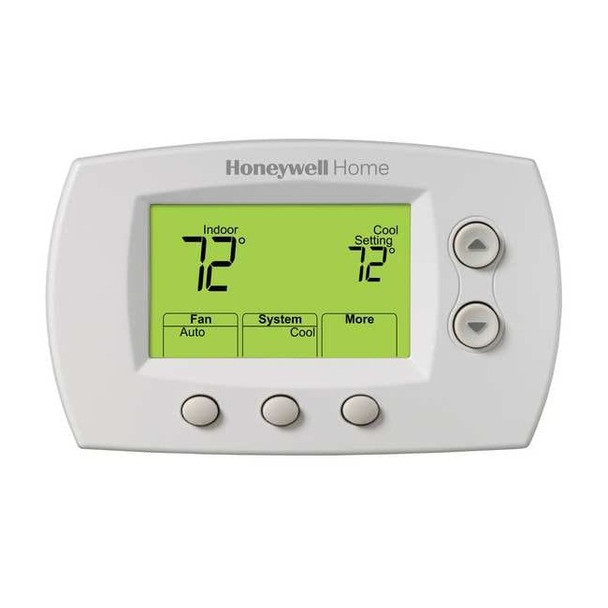 Wireless Thermostat, 3 Heat Pump or 2 Conventional H, 2 C, Battery, 20/30VAC
