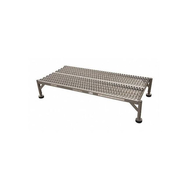 Cotterman Work Platform,1 Step,Steel,10In. H. 1AWP1948A3 A10-15 B8 C1