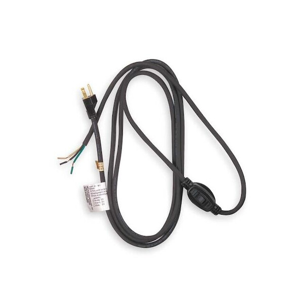 Manufacturer Varies Power Cord, 5-15P, SJO, 12 ft., Blk, 10A, 18/3 1TNB3