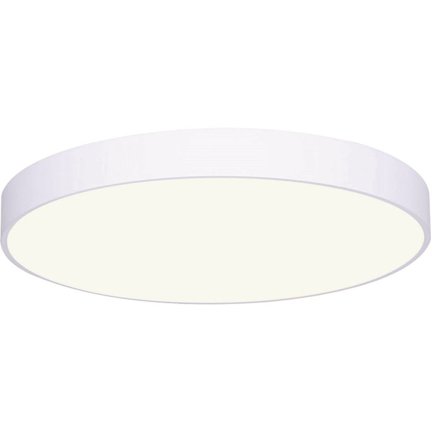 Canarm 8 In. White Edgeless LED Disc Light Fixture DL-8F-15WS-WH-C