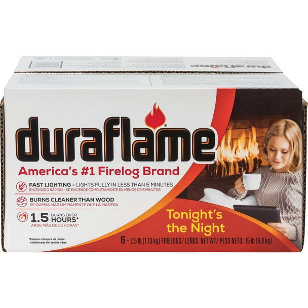 Duraflame 1.5-Hour Firelog (6-Pack) 625