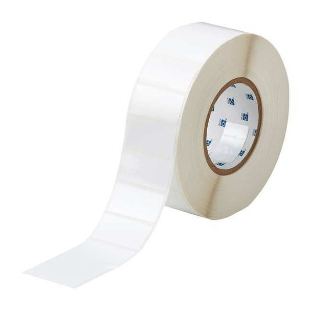 Brady 2" x 1" White Label, Ultra Aggressive Polyester THT-17-483-3