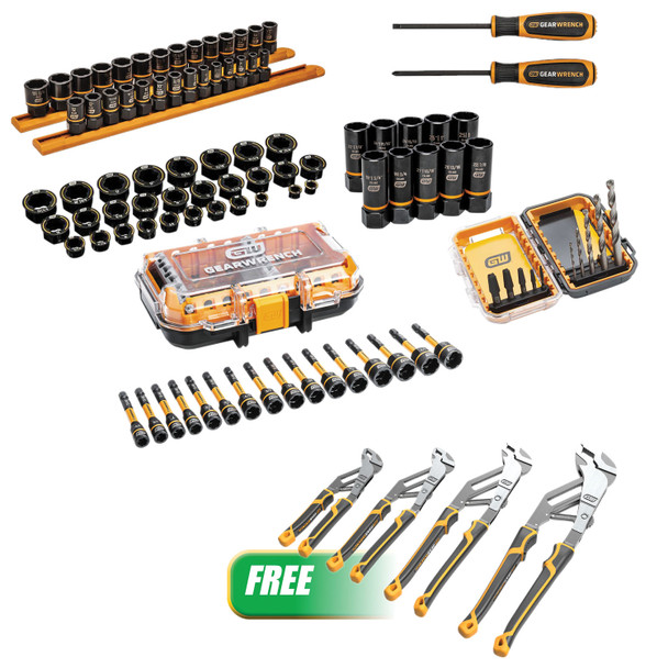 Buy (1) 6 PC Bolt Biter Bundle Get (6) 4 PC PITBULL Auto-Bite™ Pliers Sets Included 82594CSHB